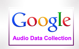 Google Audio Data Collection