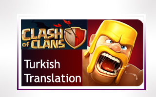 Turkish Translation of Clash of Clans