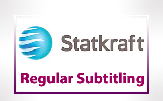 Regular Subtitling for Statkraft