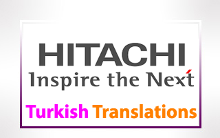 Turkish Translations for Hitachi